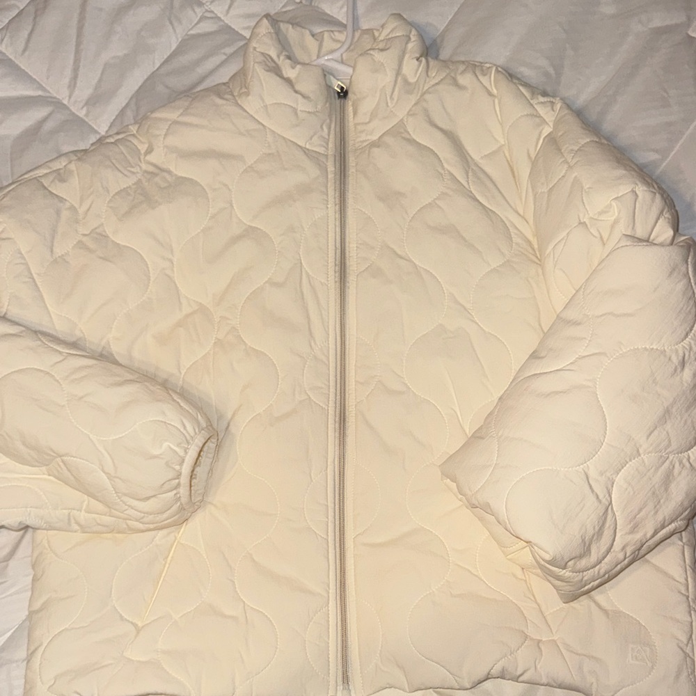 Avalanche Cream Puffer Jacket
